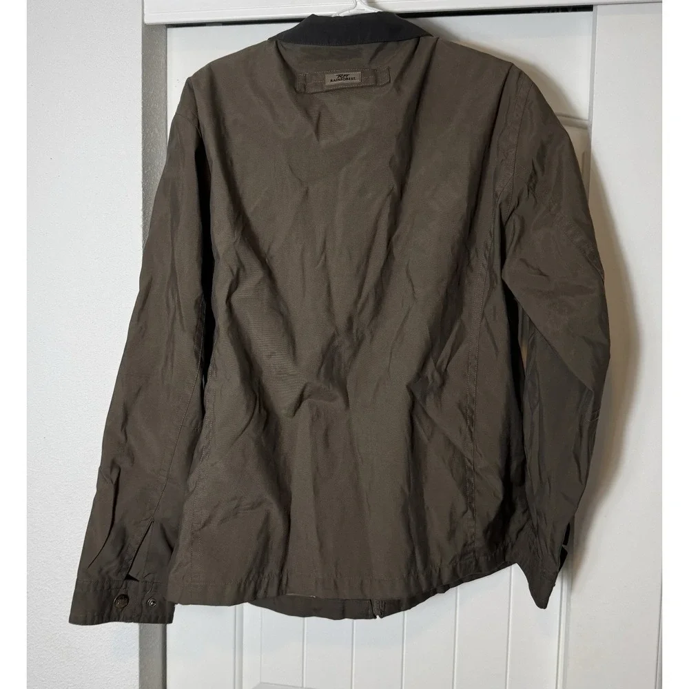 RFT RAINFOREST‎ Soft Shell Jacket Brown Size Large EUC